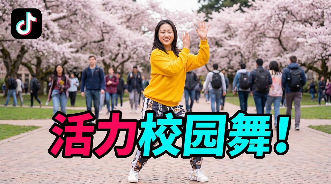 无限臀山 - TikTok风格活力校园舞短传媒